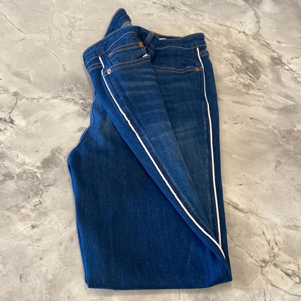 Vineyard Vines Jamie Skinny Jean with Stripe (Size 32)
